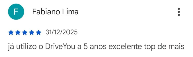 Depoimento de cliente DriveYou 5